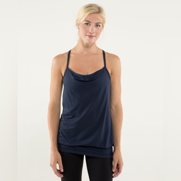 Lululemon C.Y.B Tank Inkwell / Wee Are From Space October Inkwell Size 6 - Picture 5 of 11